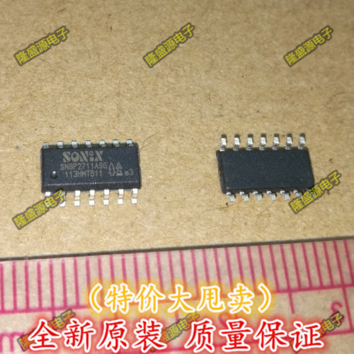 台湾松翰单片机 SN8P2711ASG SONIX SOP-14    全新原装 直拍