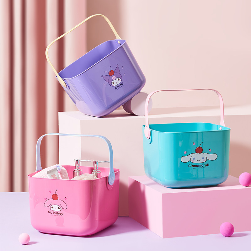 三丽鸥库洛米美乐蒂悠莉多功能手提收纳盒卡通多功能洗菜盆沥水篮,餐饮具,洗菜盆/沥水篮/漏水筛,淘宝优惠券,粉丝福利购,淘宝优惠卷