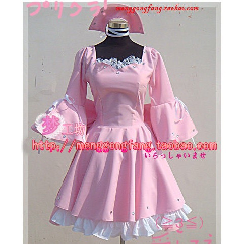〖梦工坊cos〗人型电脑天使心 小叽 粉色lolita洋装cosplay
