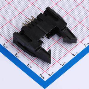 EH254V-12-08P IDC连接器(牛角/简牛) 2.54mm 2x4P 排数:2 每排P