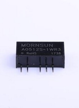 A0512S-1WR3 电源模块 A0512S-1WR3 SIP,19.7x6mm 原装现货
