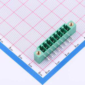 MX15EDGRM-3.5-GN01-08P-Cu-A 插拔式接线端子 3.5mm 1x8P 排数:1