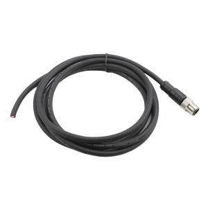 M12A-M-8P-180 L2000MM 射频连接线 M12圆形连接传感器线A公头-8P