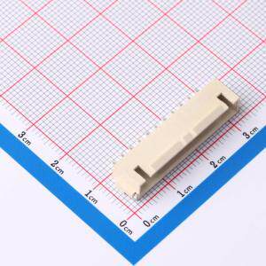 HCZZ0520-11 线对板/线对线连接器 针座 2.54mm 1x11P卧贴带扣 HA