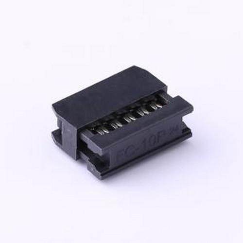 531410YBS0BW02 IDC连接器(牛角/简牛) 2.54mm 2x5P 排数:2 每排P