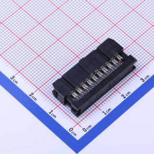 5211-20DBS0BW01 IDC连接器(牛角/简牛) 2.54mm 2x10P 排数:2 每