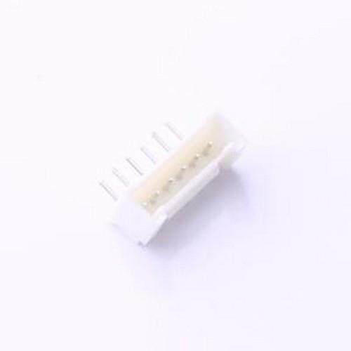 X2011WR-06A-N0SN 线对板/线对线连接器 1x6P 间距:2mm 弯插 系列