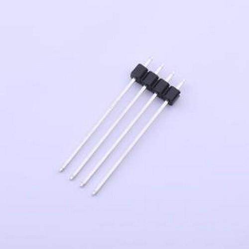 12251104CNSNS295001 排针 间距:2.54mm 1x4P 直插 方针 插件,P=2