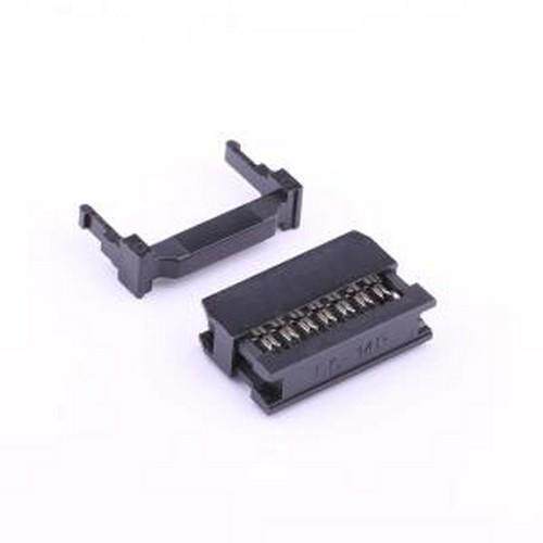 531414YBS0BW01 IDC连接器(牛角/简牛) 2.54mm 2x7P 排数:2 每排P