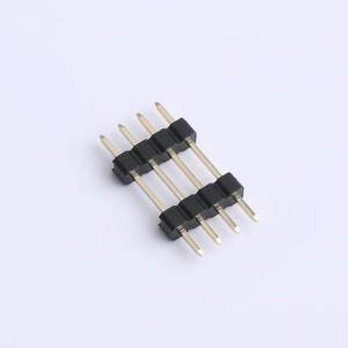 P220-2104A0AS148A1 排针 1x4P 间距:2mm 直插 方针 插件,P=2mm