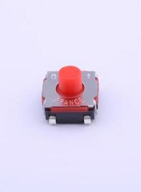 KSC401J50SHLFS 轻触开关 6.2*6.2*5.2mm 立贴 轻触开关 SMD,6.2x