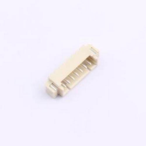 XDWF-0125WT-07P 线对板/线对线连接器 WAFER PH1.25MM 7PIN卧式