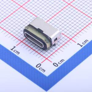 GT-USB-6008B USB连接器 Micro-B 母 卧贴 防水 原装现货