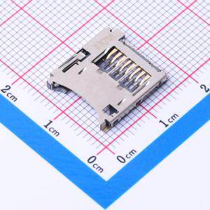 MR-1206-P8 SD卡连接器 自弹式 MicroSD卡(TF卡) 卡座 原装现货