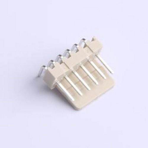 M2510R-G-06P 线对板/线对线连接器 M2510R-G-06P 弯插,P=2.54mm