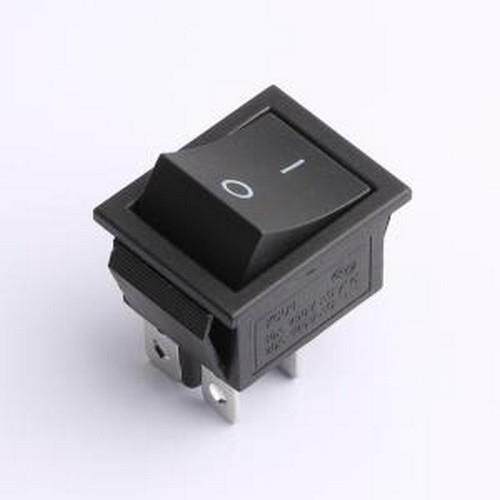 KCD4-4P 船型开关 25*30.5mm 四脚两档跷板开关 