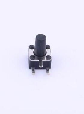 K2-1109DE-H4SW-04 轻触开关 4.5*4.5*7 边三脚侧按开关 插件 原
