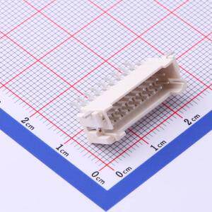 X2026WRS-2x09D-LPSW 线对板/线对线连接器 2x9P 间距:2mm 卧贴