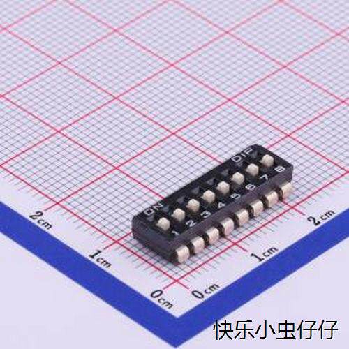 DJ-08-V8位J脚拨码SM16