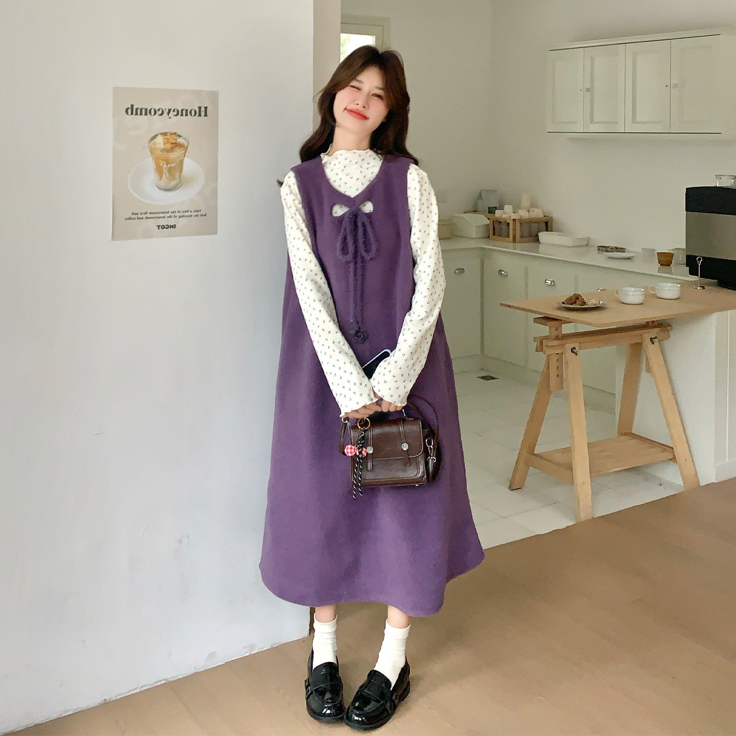氛围感叠穿两件套松弛感穿搭