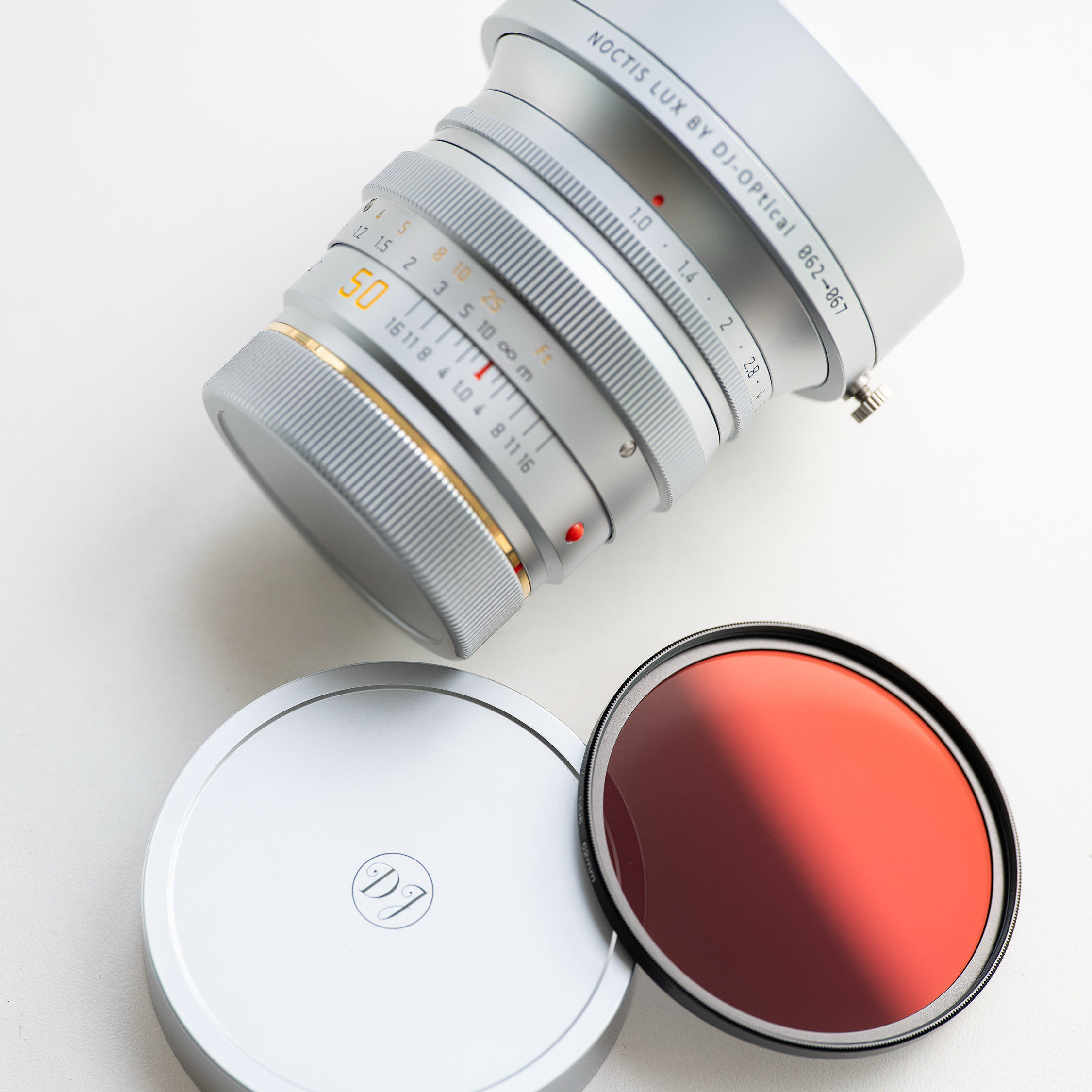 铸镜师DJoptical 50mmF1.0 徕卡夜神定焦镜头DJ莱卡M口 50/1现货
