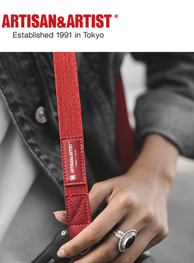 AA工匠与艺人适用徕卡微单相机防丢背带尼龙皮革防滑肩带ACAM-102