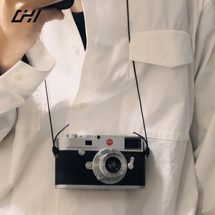 琛合创新Line极简相机肩带背带适配徕卡M富士X100尼康理光防丢绳