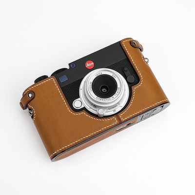 康缇斯 适用徕卡Leica MEV1 M11M11P D 相机皮套真皮保护套底座