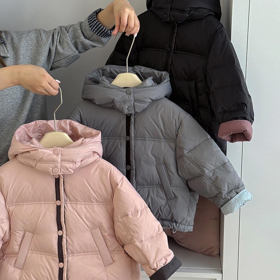 百搭保暖男童短裤羽绒服
