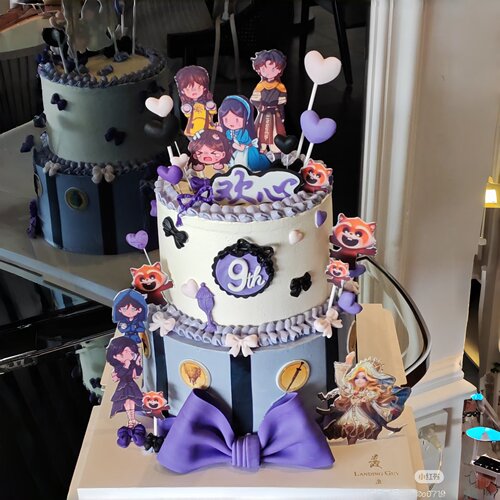 超自然行动组生日蛋糕装饰插牌