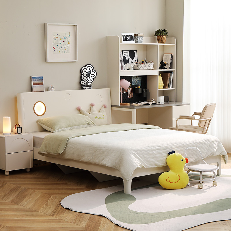 掌上明珠家居现代简约儿童储物床