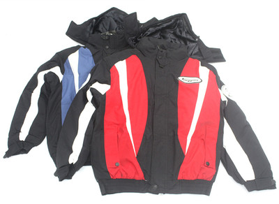 防水防寒拼色机车冬季御寒