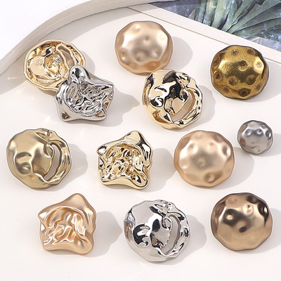 金属高端小香风异形精致装饰纽扣