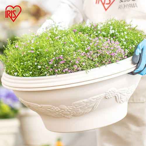 爱丽思半球树脂陶式360/450花盆