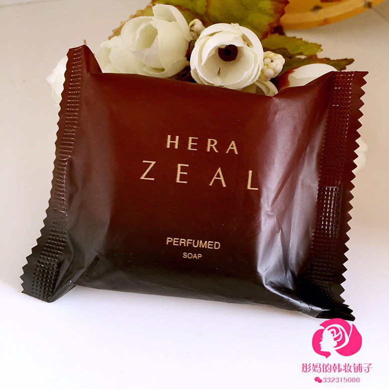 韩国HERA赫拉ZEAL香水皂60g植物郁香美容皂 沐浴皂洁面皂