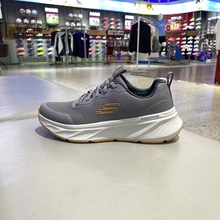 Skechers/斯凯奇男鞋新款缓震透气运动休闲透气跑步鞋232835-BKW