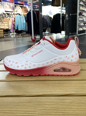 Skechers斯凯奇女鞋龙年限定款轻便款厚底运动鞋气垫跑步鞋177920