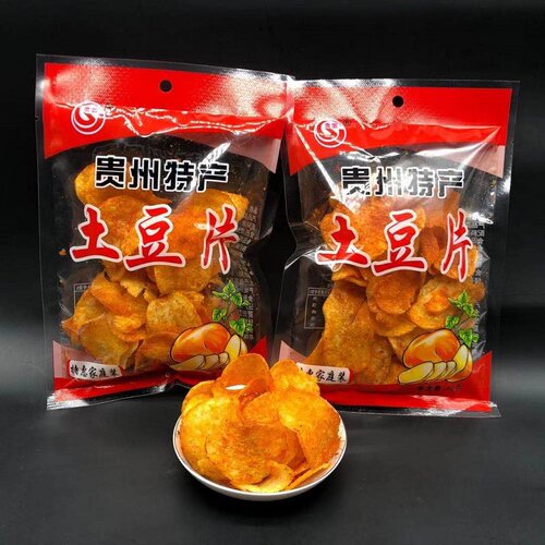 贵州特产麻辣土豆丝土豆片香辣洋芋丝洋芋片薯条薯片网红零食组合 - 封面