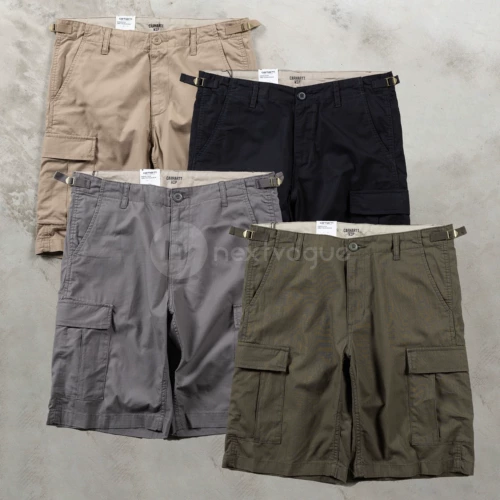 [NextVogue] Carhartt Wip Aviation короткая короткая трудовая ткань установлена ​​короткая бот -AV