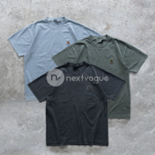 【NextVogue】carhartt wip vista t 蜡染水洗宽松短袖T恤030780
