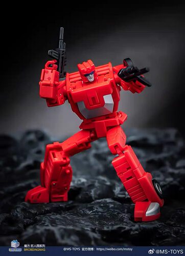 魔方 MS-B63 计算王 光速 变形玩具 小比例男孩礼物手办模型合体