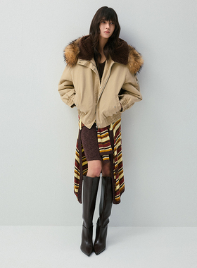 VIVIDINI宽松连帽休闲百搭派克服外套