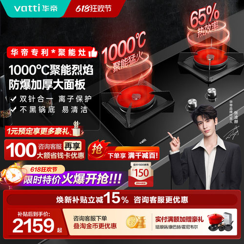 1000℃高端聚能灶 咨询客服享补贴