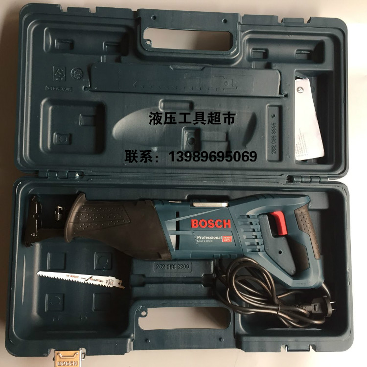 博世马刀锯金属木材塑料切割电锯往复锯GSA1100E电缆锯1