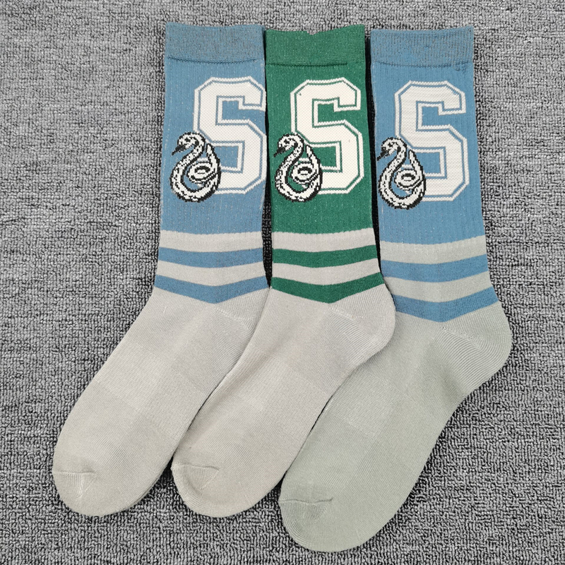 男袜运动春秋季加厚压力全棉长筒