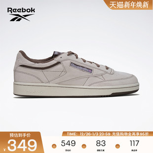 VINTAGE低帮做旧复古板鞋 男女情侣CLUB Reebok锐步官方24新品