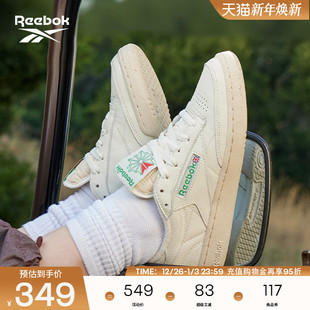VINTAGE复古休闲板鞋 Reebok锐步官方女CLUB
