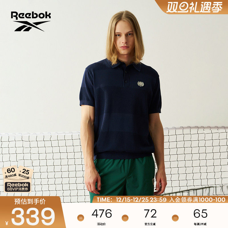 Reebok锐步官方24年新款男子时尚潮流舒适百搭网球运动风Po