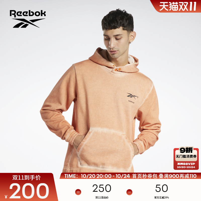 锐步男子连帽卫衣Reebok