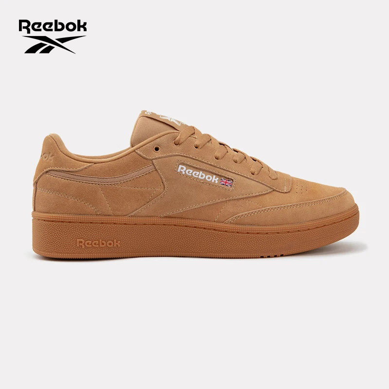 Reebok锐步官方26男女同款CLUB C 85 W+复古时尚休闲运动鞋板鞋